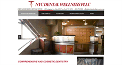Desktop Screenshot of nycdentalwellnesscenter.com